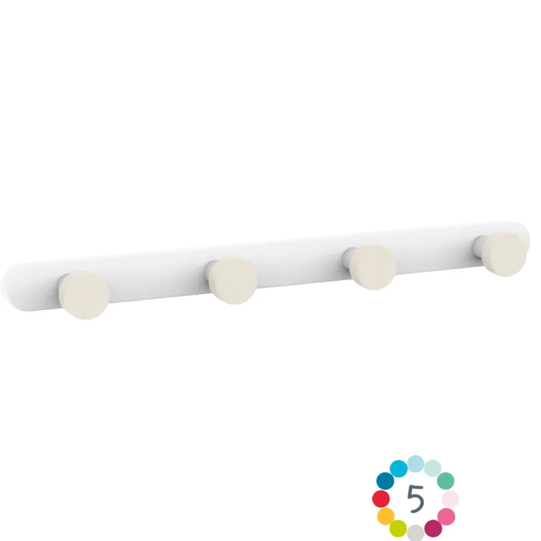 Porte manteau colorflex abitare kids whi