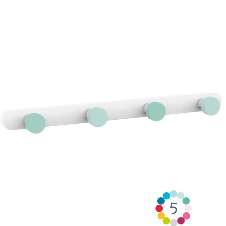 Porte manteau colorflex abitare kids sea