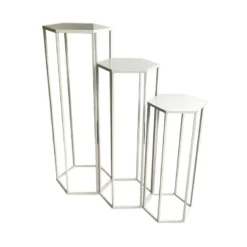 3 portes plantes sellettes design théo -