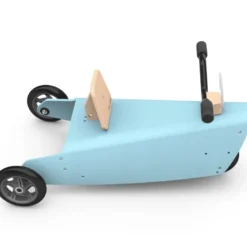 Porteur moto - bleu