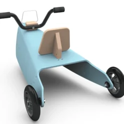 Porteur moto - bleu