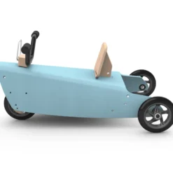 Porteur moto - bleu