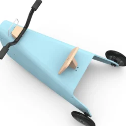 Porteur moto - bleu