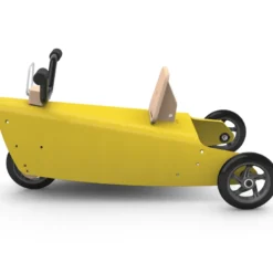 Porteur moto - jaune