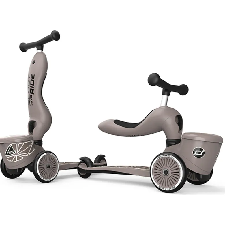Porteur évolutif en highwaykick 1 lifestyle brown lines
