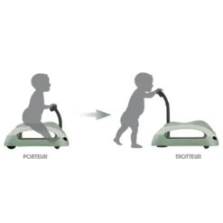 Porteur évolutif walk n' roll 2 en 1 eco pour bébé