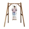 Portique simple brun axi 1 balancoire