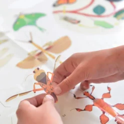 Poster stickers insectes