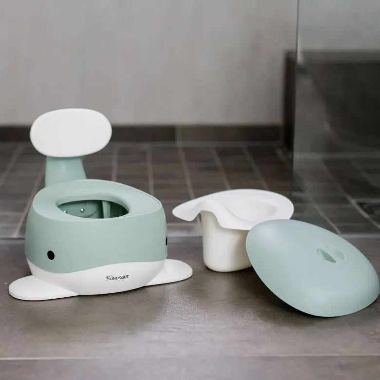 Pot bébé baleine aquamarine
