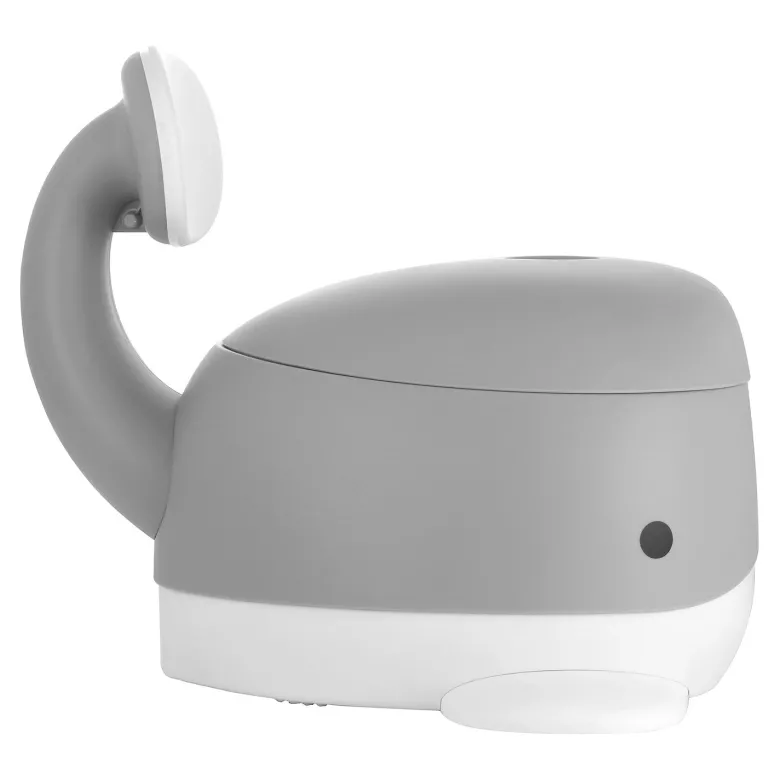 Pot bébé baleine gris foncé