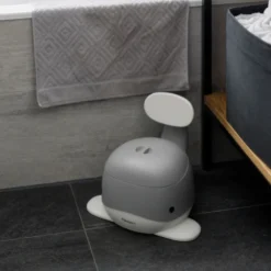 Pot bébé baleine gris foncé