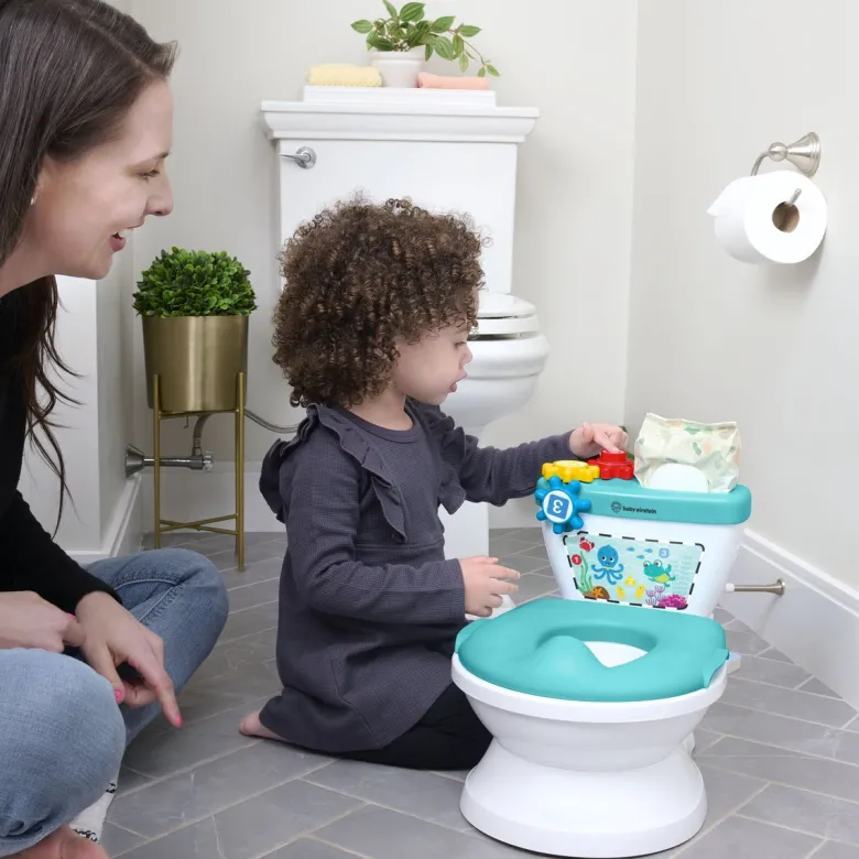 Pot et réducteur de toilette 2 en 1