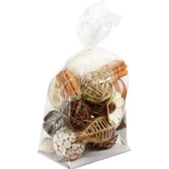 Pot pourri déco naturelle marron lot 12