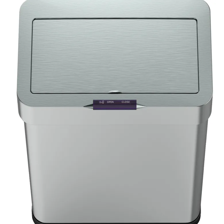 Poubelle automatique inox daytona 70l
