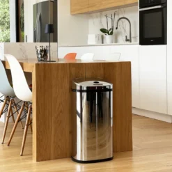 Poubelle automatique inox largo 42l