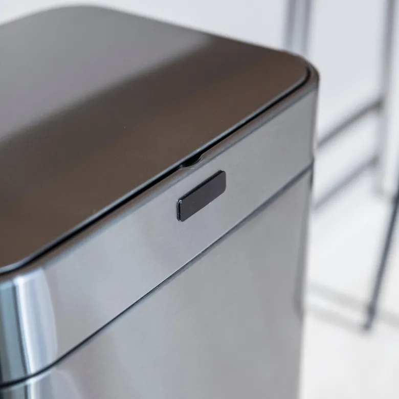 Poubelle automatique inox upper 60l
