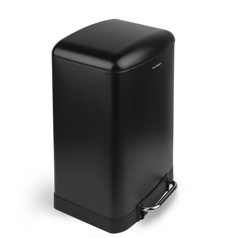 Poubelle à pédale 20l, black edition - n°505