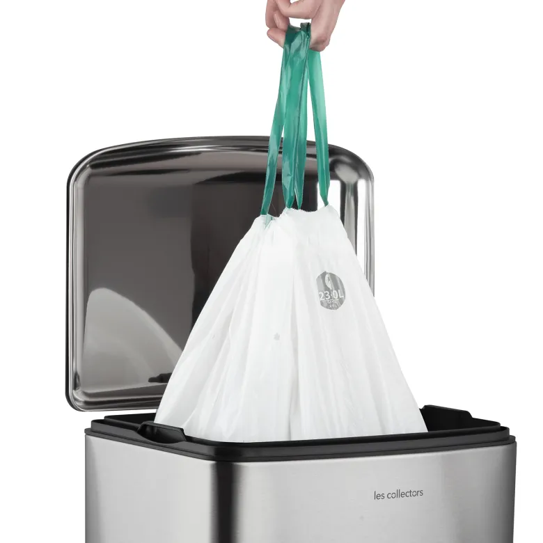 Poubelle à pédale 30l, inox edition - n°712