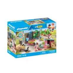 Poulailler et jardin