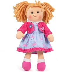 Poupée douce maggie, 34 cm de haut
