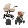 Poussette kunert marron