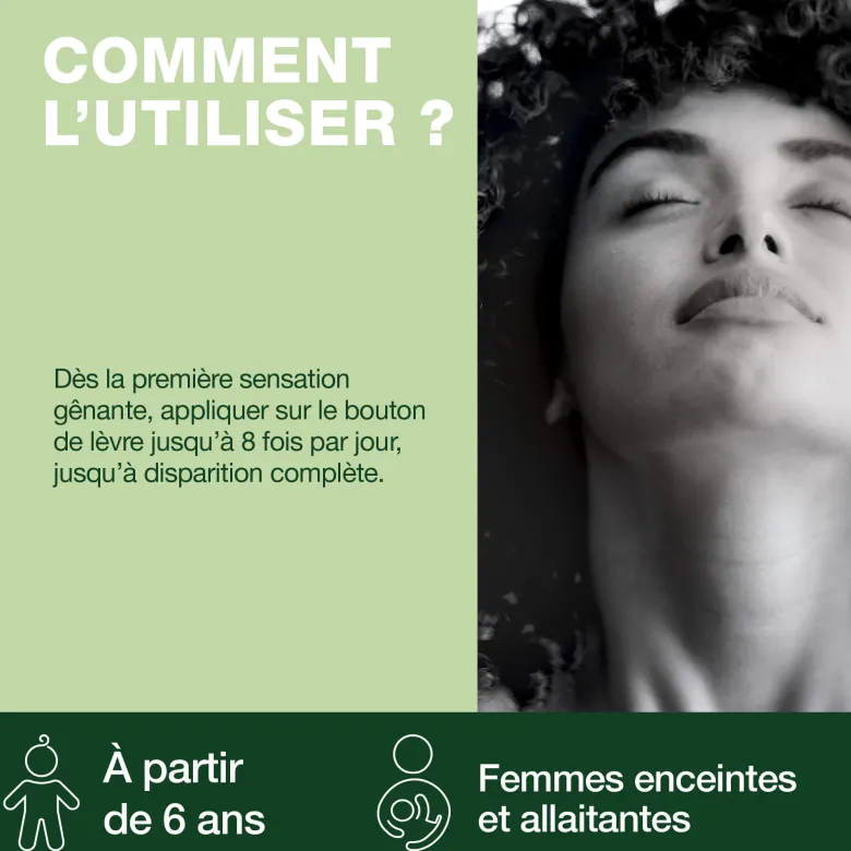 Pranarom - gel labial pour boutons - bio