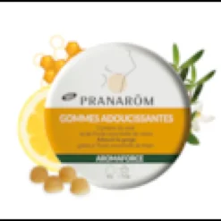 Pranarom - gommes adoucissantes - miel&nbsp;citron - bio
