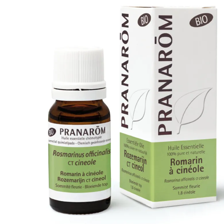 Pranarom - huile essentielle de romarin à cinéole - bio