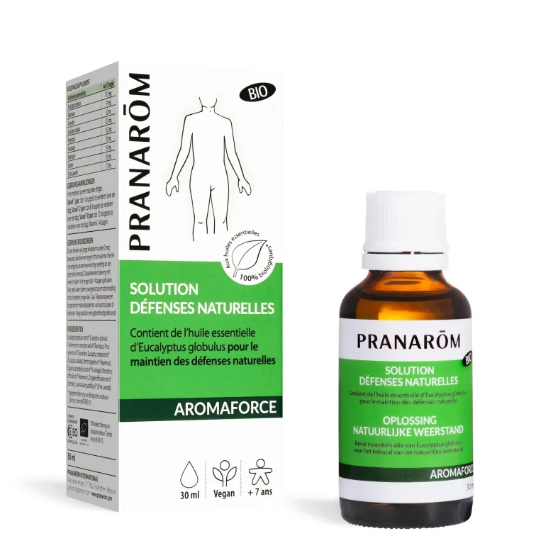 Pranarom - solution défenses naturelles aux huiles essentielles - bio
