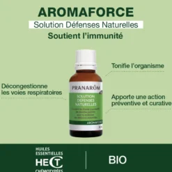 Pranarom - solution défenses naturelles aux huiles essentielles - bio