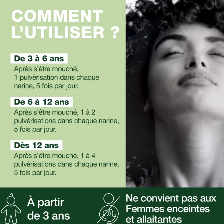 Pranarom - spray nasal décongestionnant pour rhinite allergique