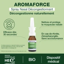 Pranarom - spray nasal dm - décongestionnant - bio