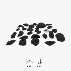 25 prises escalade - bubble