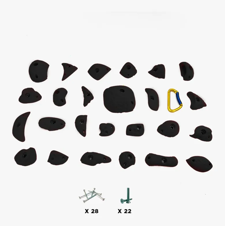 25 prises escalade - bubble
