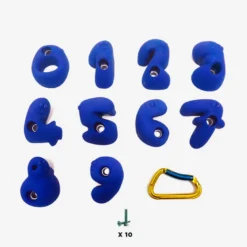 10 prises escalade enfant - nombre