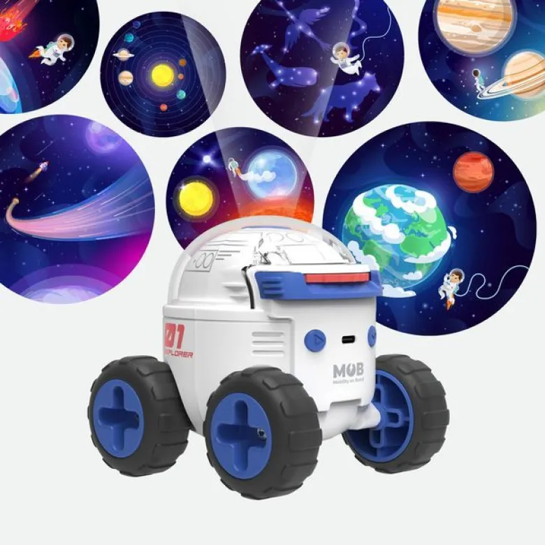 Projecteur d'images éducatif pour enfant et veilleuse - mob