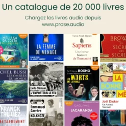 Prose - lecteur livre audio + 6 livres