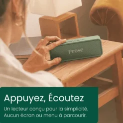 Prose - lecteur livre audio + 6 livres