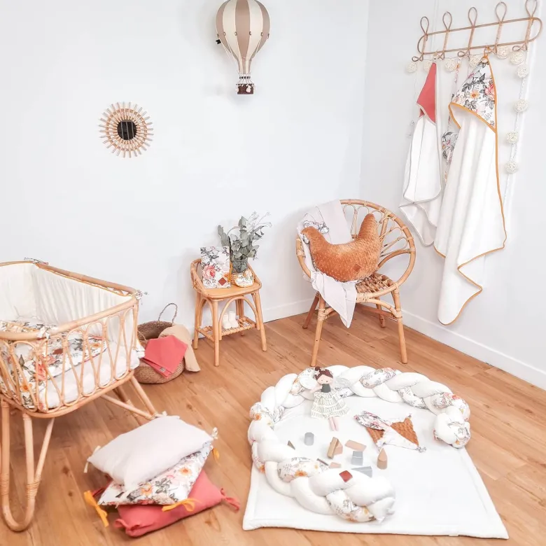 Protège carnet bébé coton néo