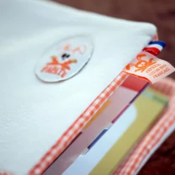 Protège carnet de santé en coton bio