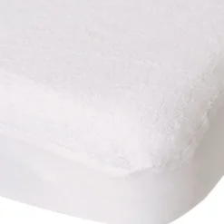 Protège matelas imperméable toucan blanc (60 x 120 cm)
