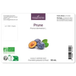 Prune - huile végétale bio 50ml