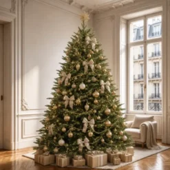 [prévente] sapin de noël artificiel réaliste 150 cm, 550 embouts