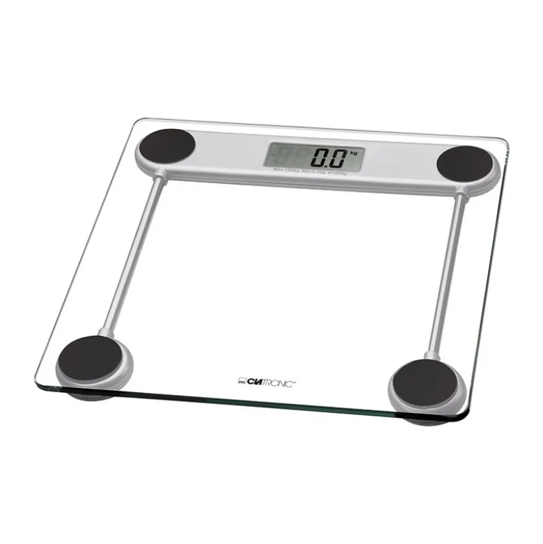 Pèse personne électronique en verre clatronic pw 3368