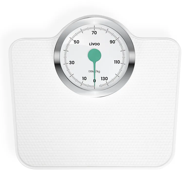 Pèse-personne mécanique 136kg 1kg livoo dom490