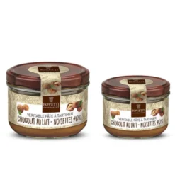 Pâte à tartiner au chocolat au lait noisettes sans huile de palme