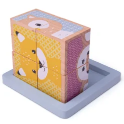 Puzzle cube des bois