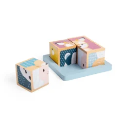 Puzzle cube des bois