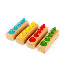 Puzzle de tri des blocs de chevilles