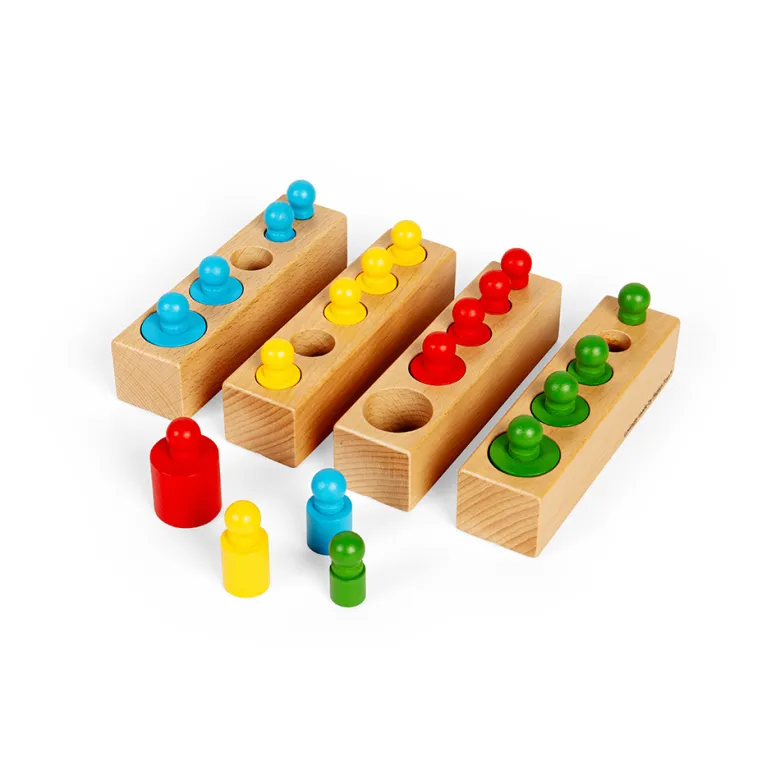 Puzzle de tri des blocs de chevilles